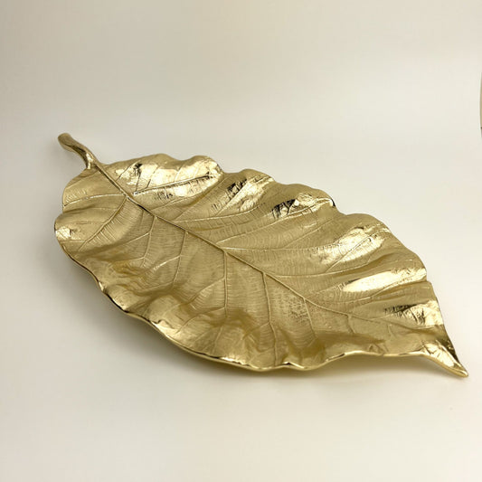 Gizeh Gold Leaf Tray - Peak Home Decor