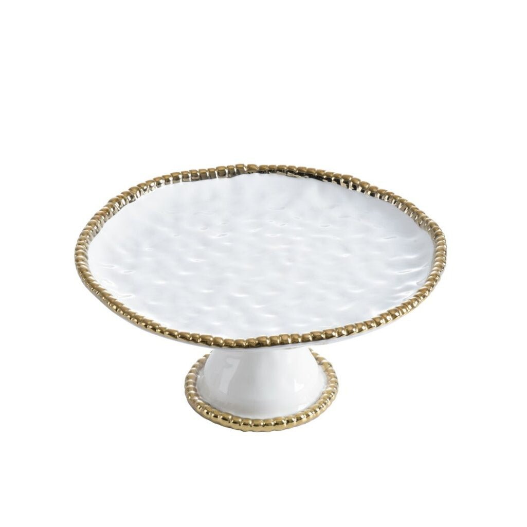 Golden Salerno Cake Stand - Peak Home Decor